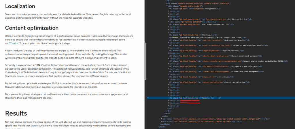 GenerateBlock title block HTML
