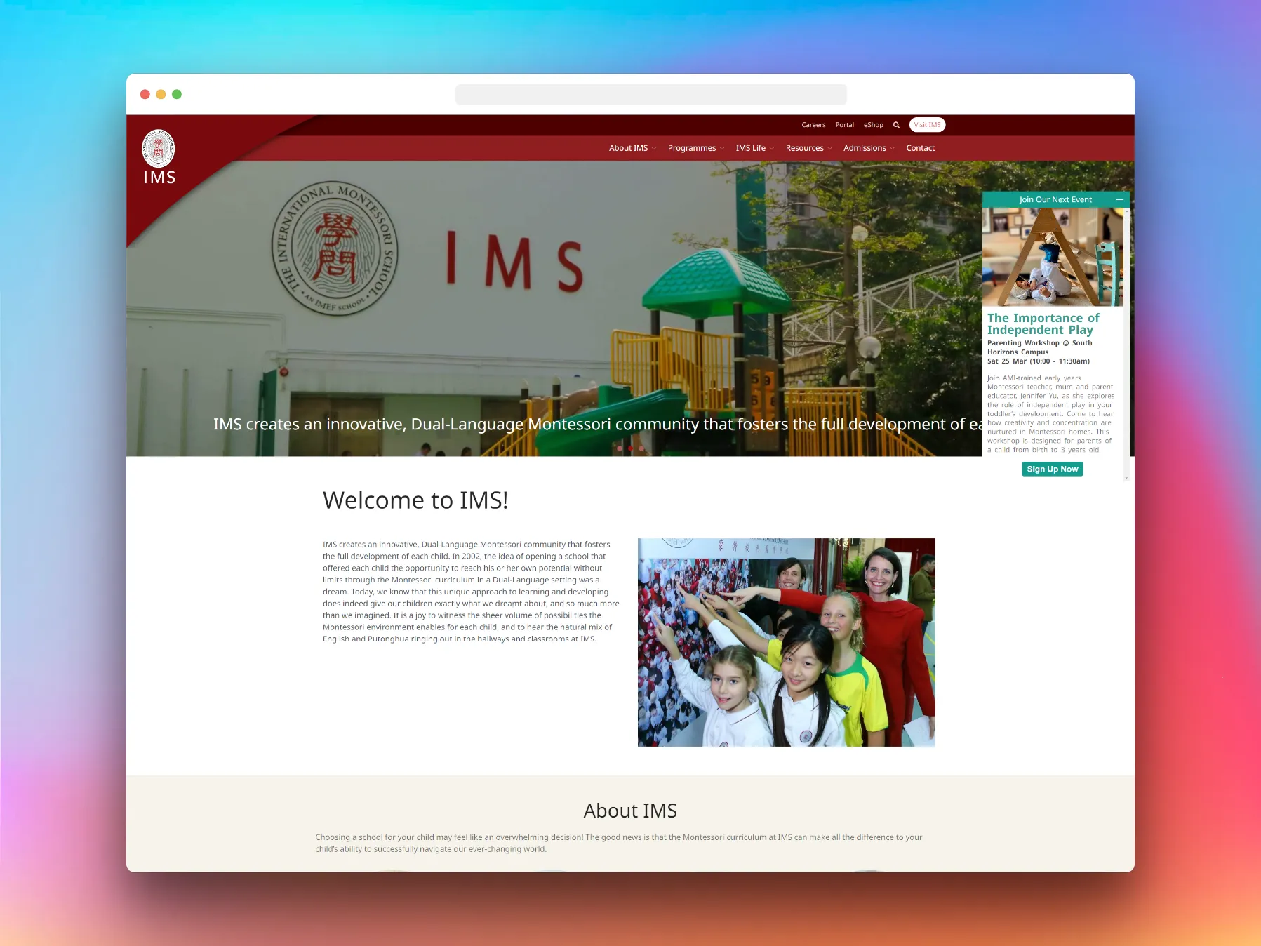 International montessori school